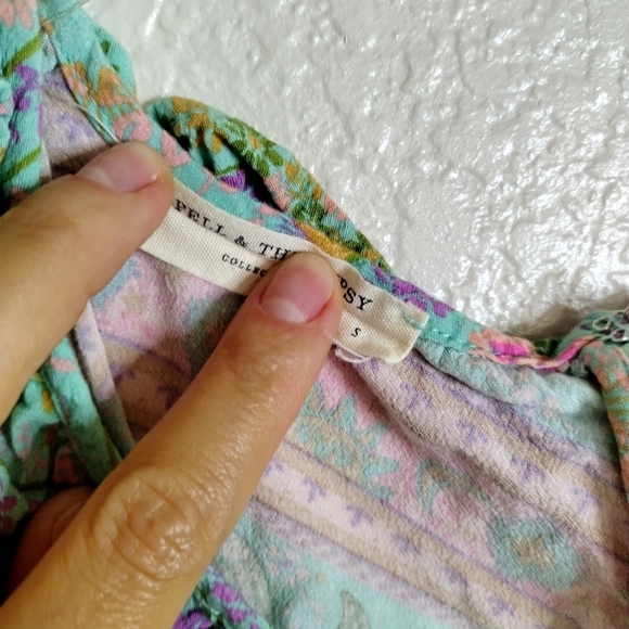 Spell & The Gypsy City Lights Mini Dress Sz S - Picture 5 of 8